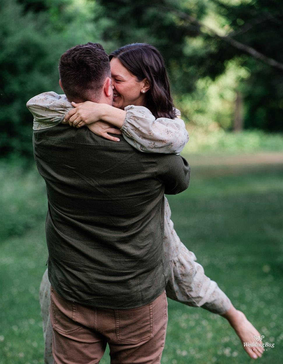 Ethan and Lauryn, engagement photo