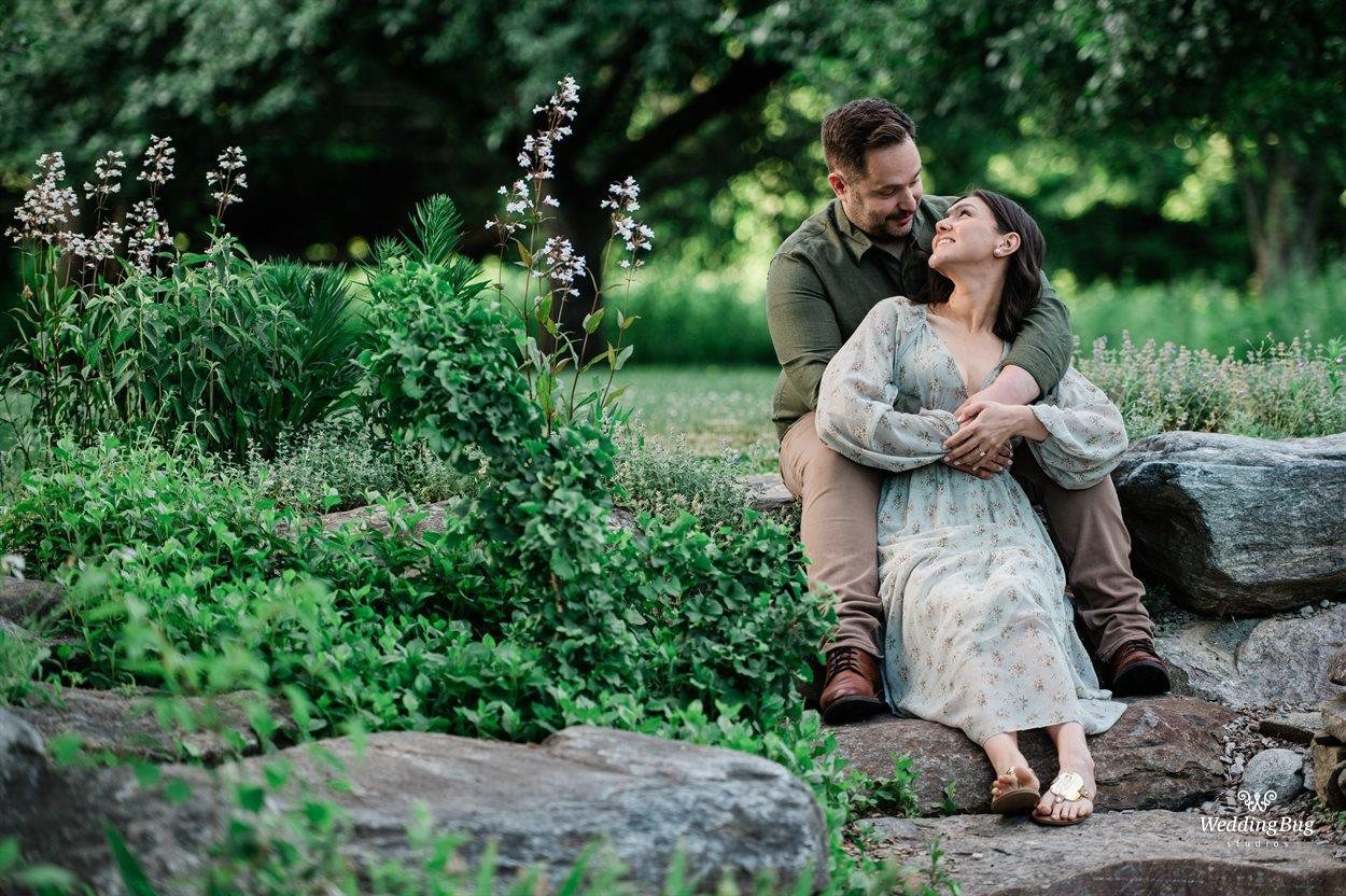Ethan and Lauryn, engagement photo