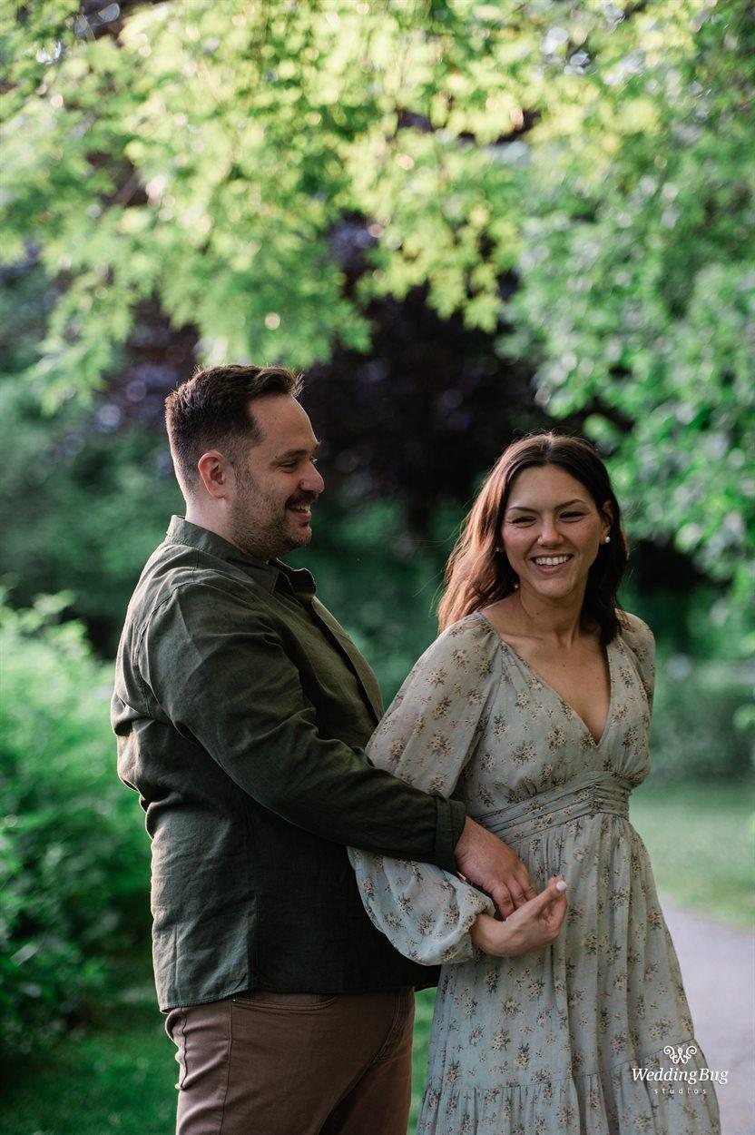 Ethan and Lauryn, engagement photo