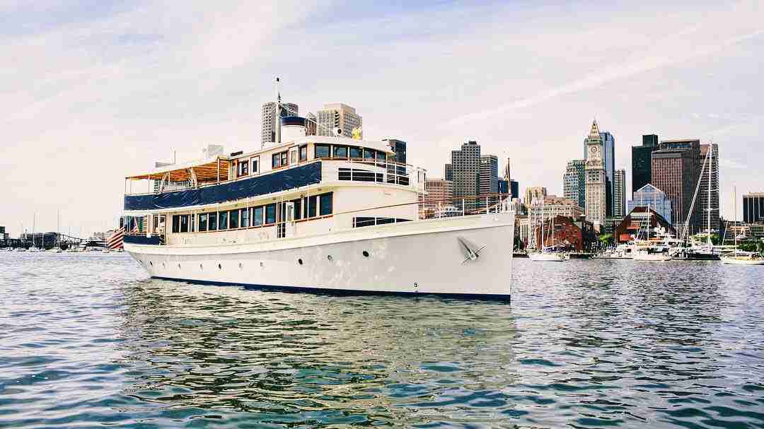 The Valiant, a classic 1920s motor yacht